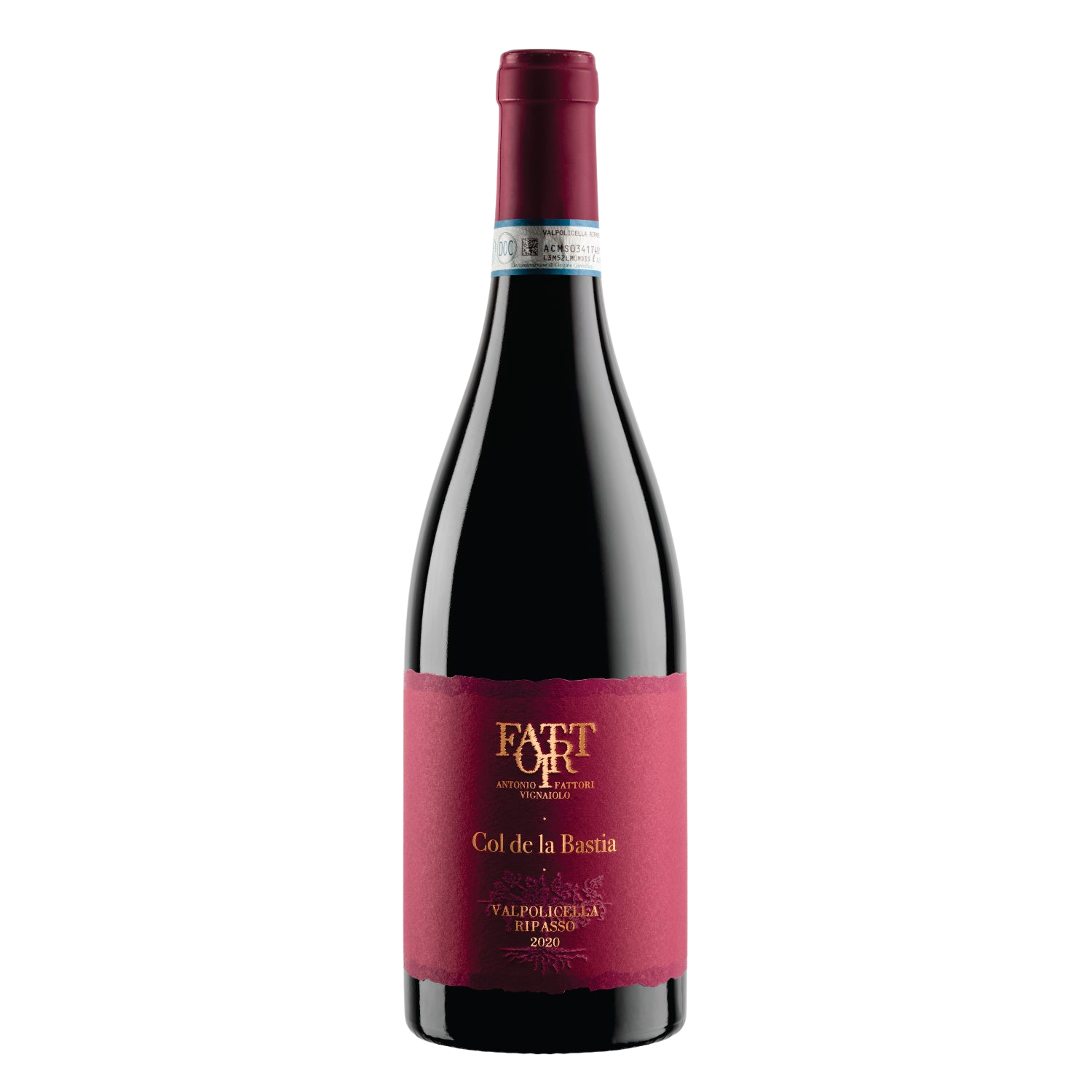 Fattori, Col de la Bastia, DOC Valpolicella Ripasso, Veneto 2020