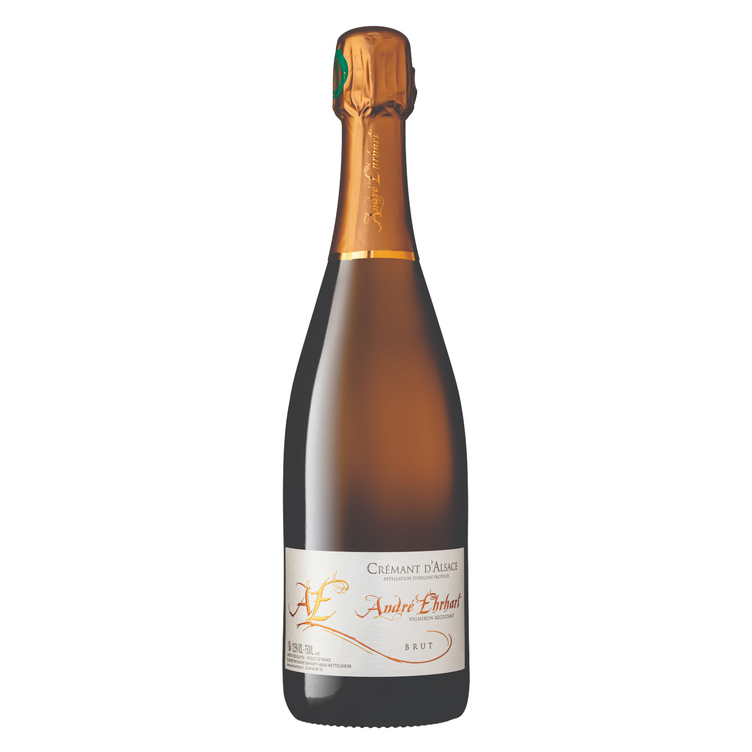 Andrè Ehrhart, Cremant d'Alsace Brut, AOP Alsace