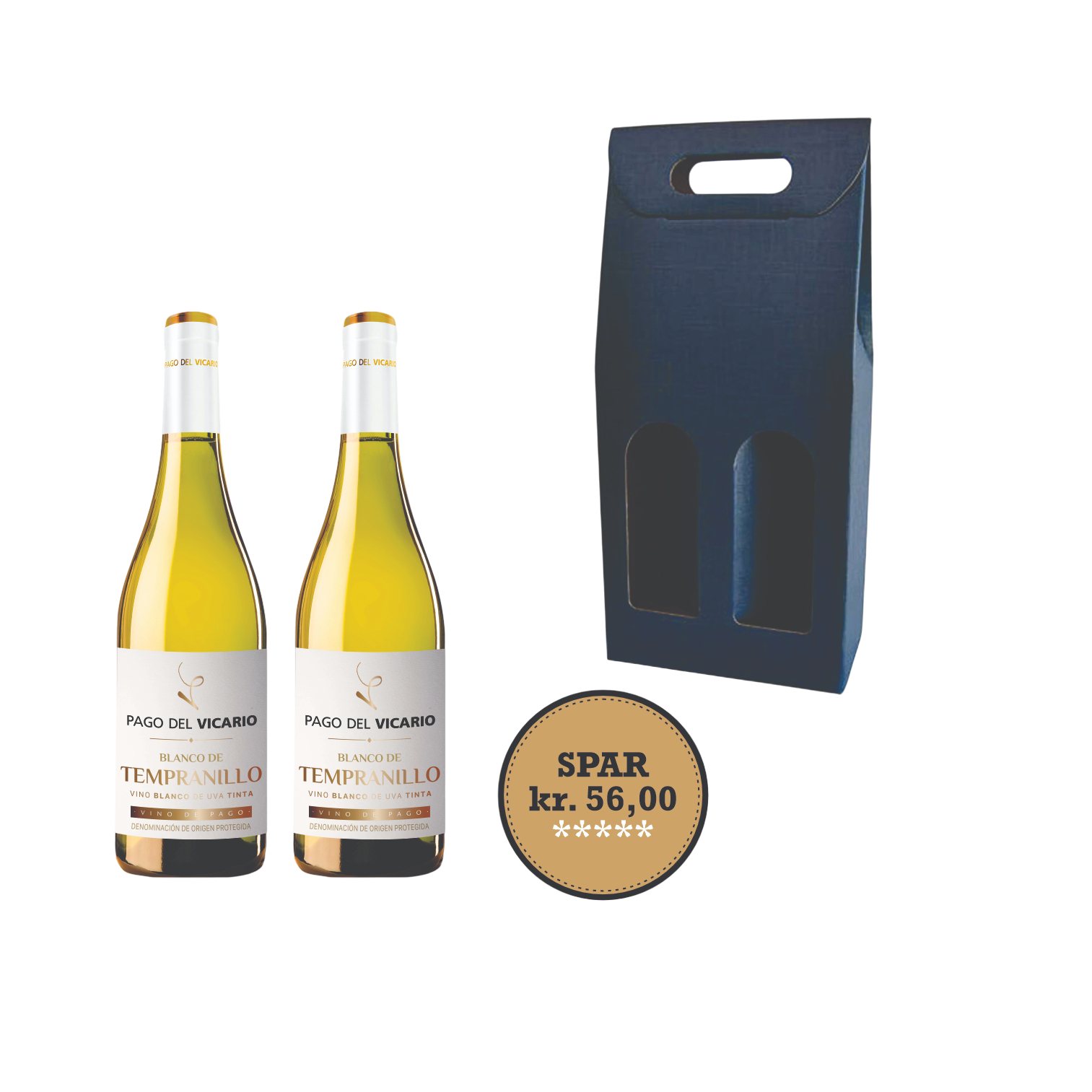 Gaveæske hvid - kr. 219,00