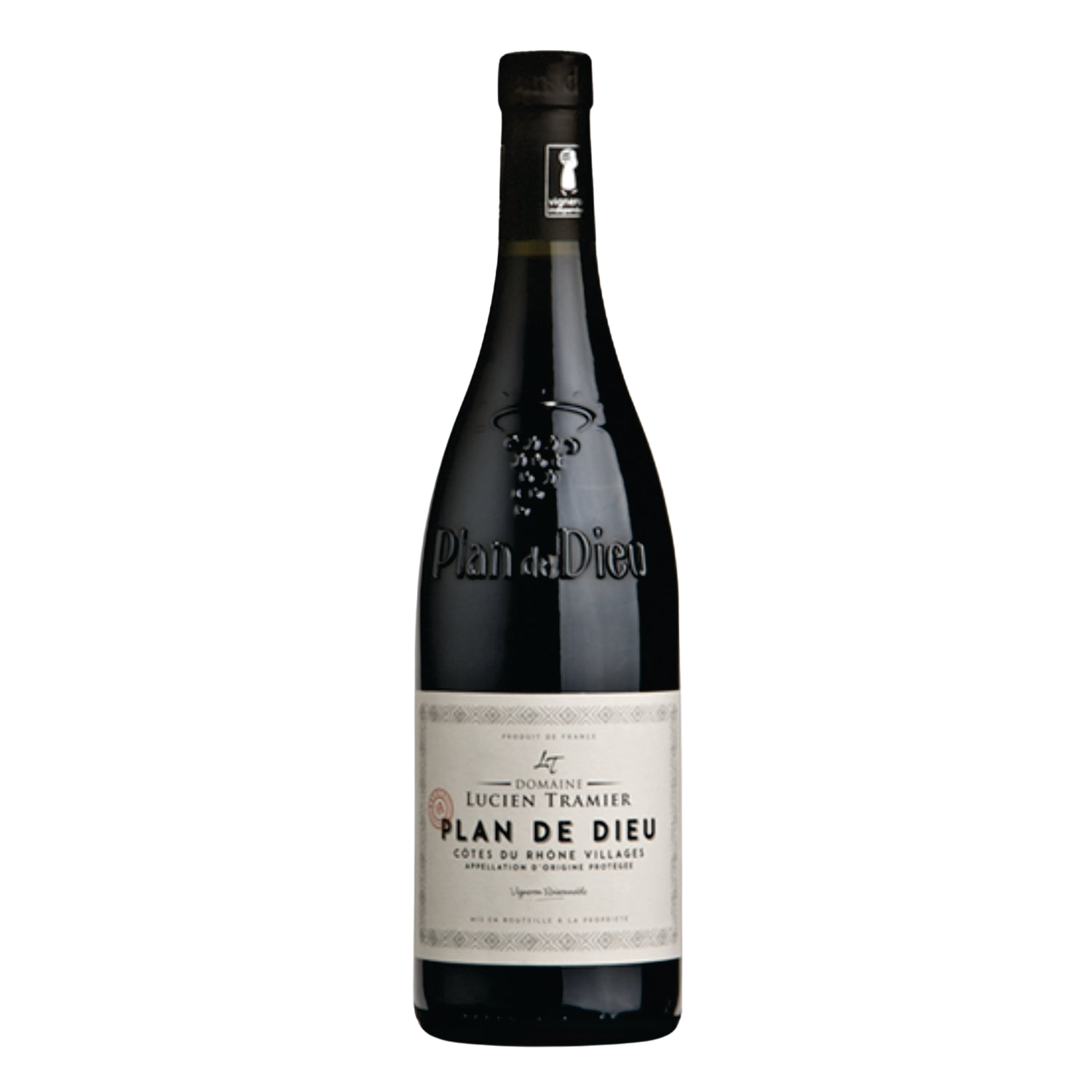Domaine Lucien Tramier, AOP Cotes du Rhone Villages, Plan de Dieu, 2019