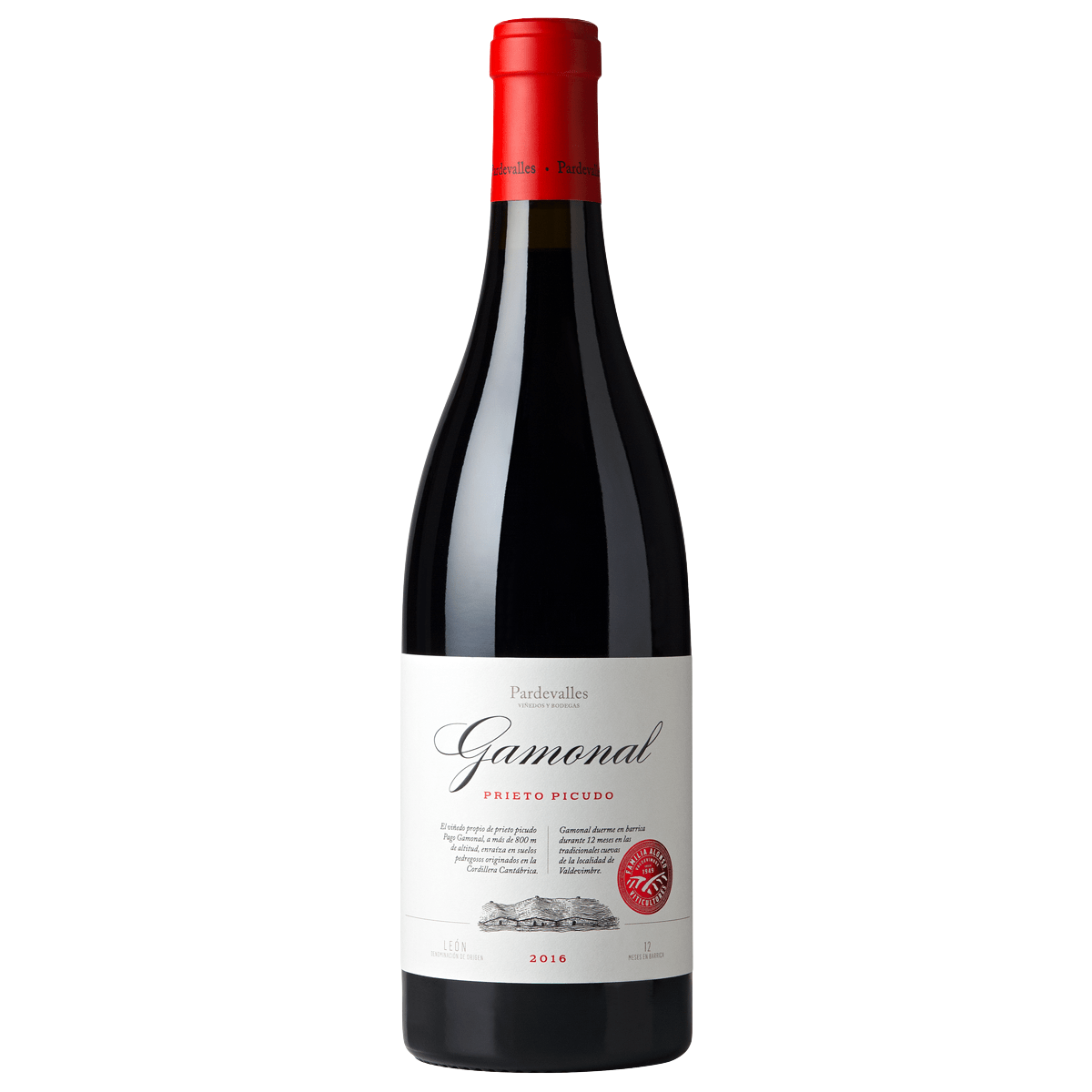 Pardevalles, Gamonal Prieto Picudo Tinto, 2018, D.O. Leon
