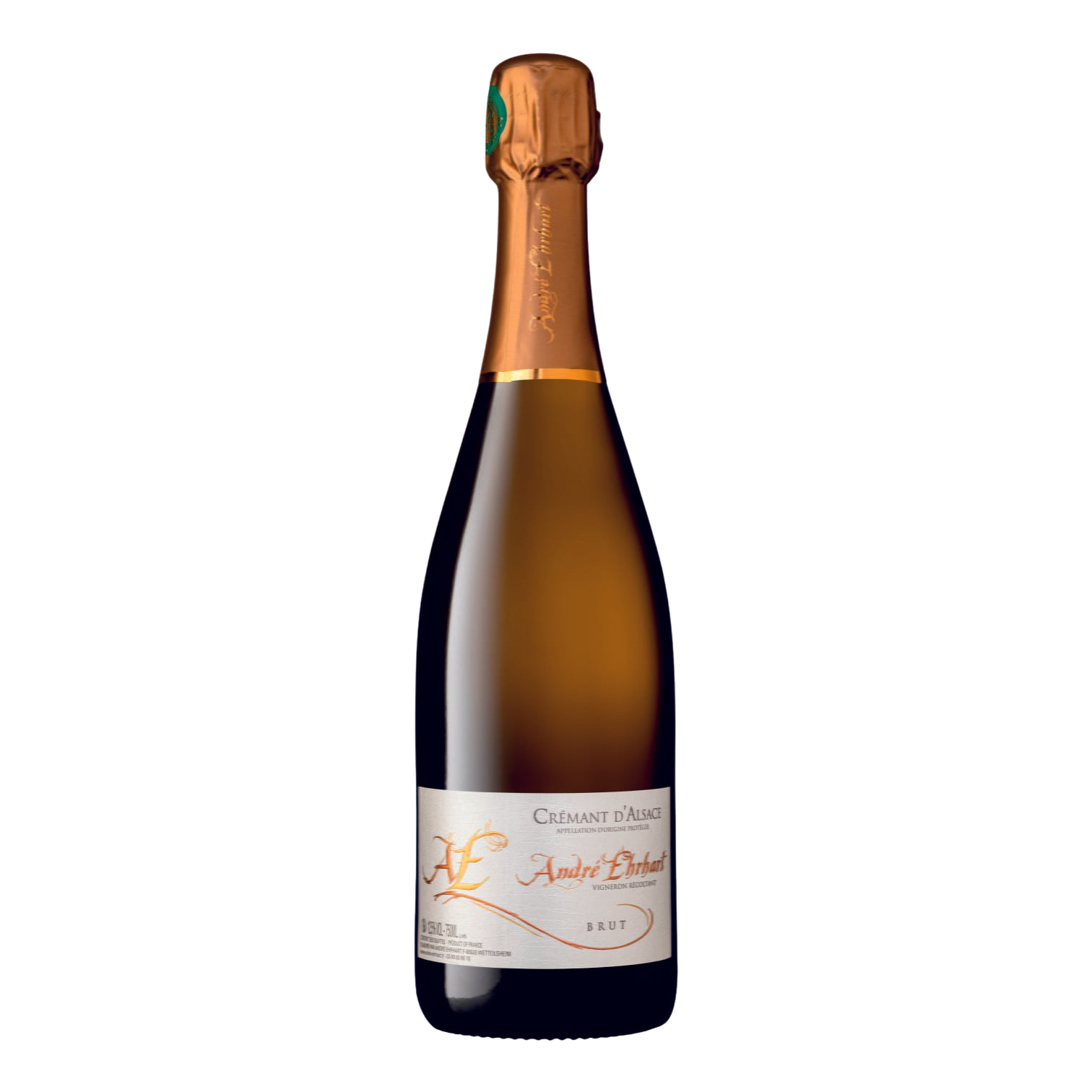 Andrè Ehrhart, Cremant d'Alsace Brut, AOP Alsace