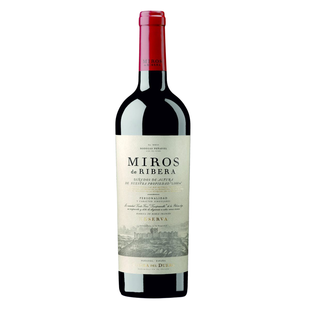 Bodegas Peñafiel, Miros de Ribera, Reserva 2017, D.O. Ribera del Duero